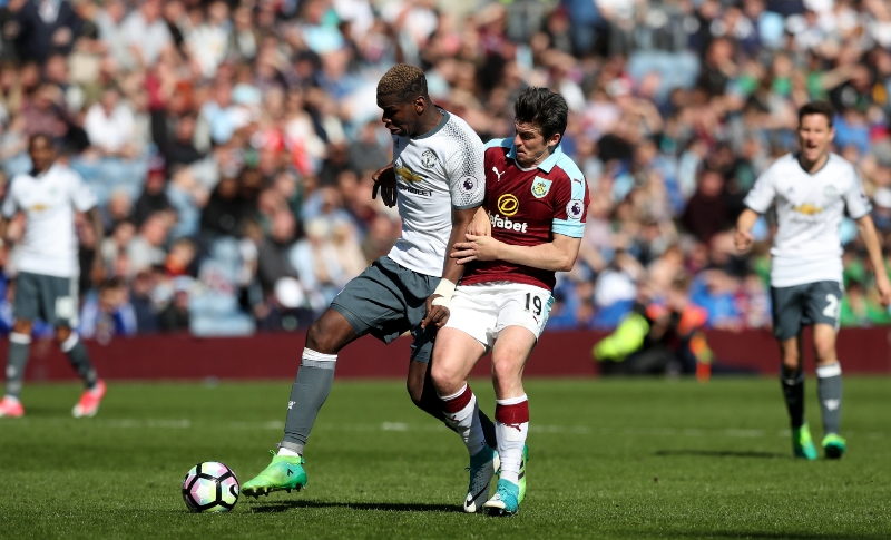 Manchester United proti Burnley. Manchester United proti Burnley.