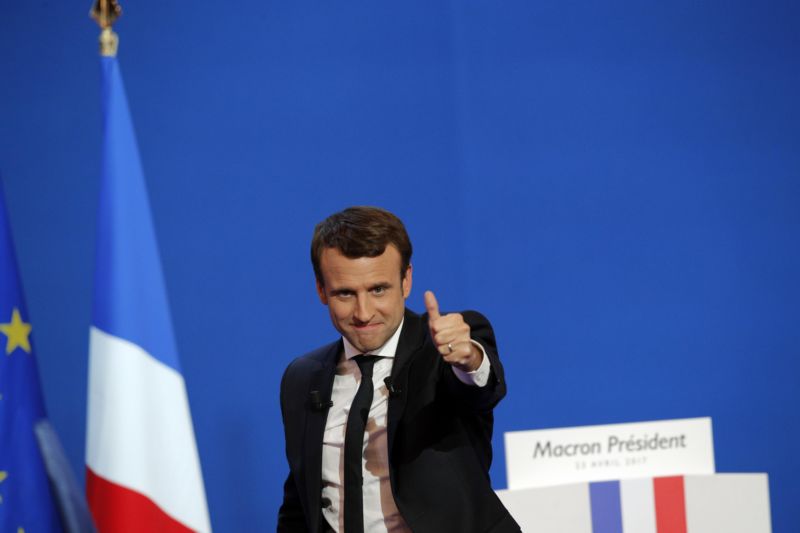 Emmanuel Macron.