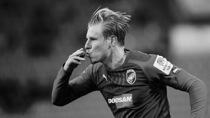 František Rajtoral v plzeňském dresu. Jeho sebevražda zasáhla celý fotbalový svět.