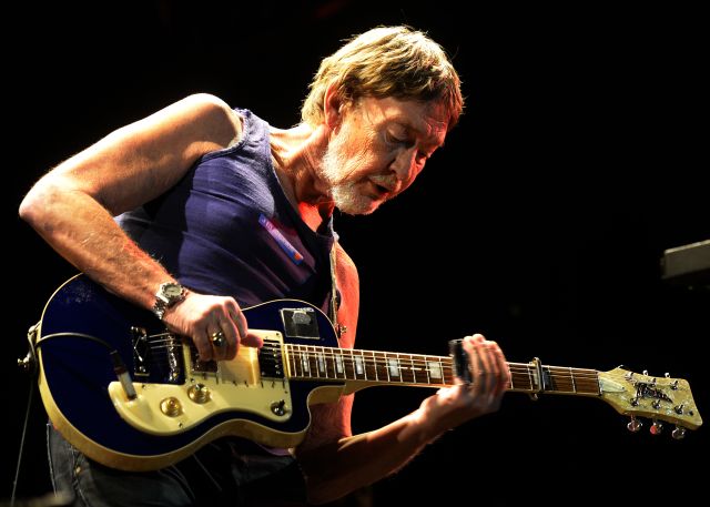 Britský hudebník Chris Rea.