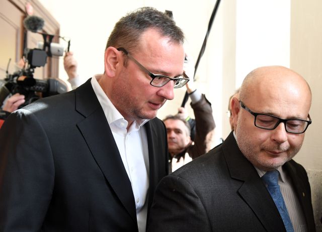 Zleva: Petr Nečas a Ondrej Páleník.