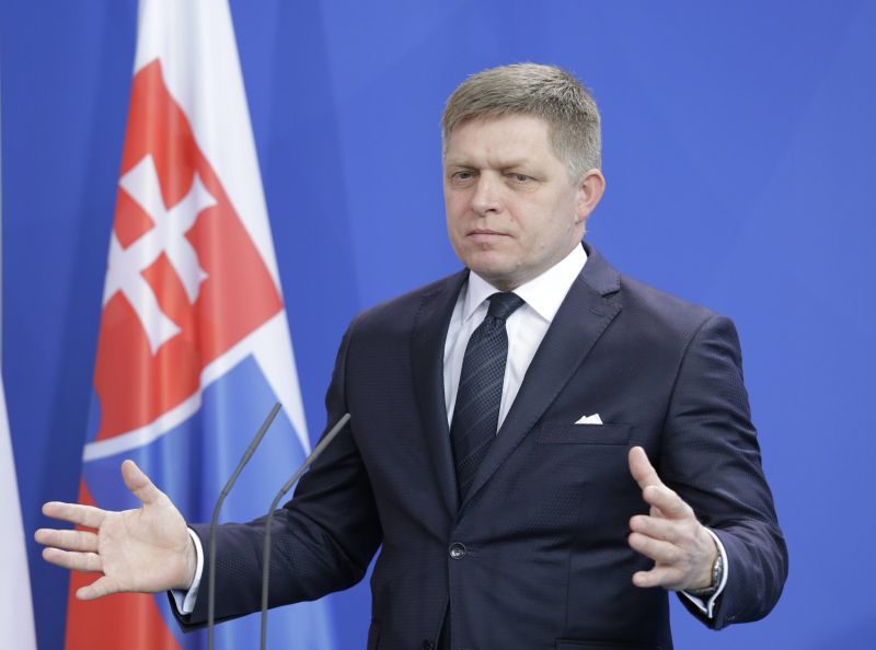 Slovenský premiér Robert Fico.