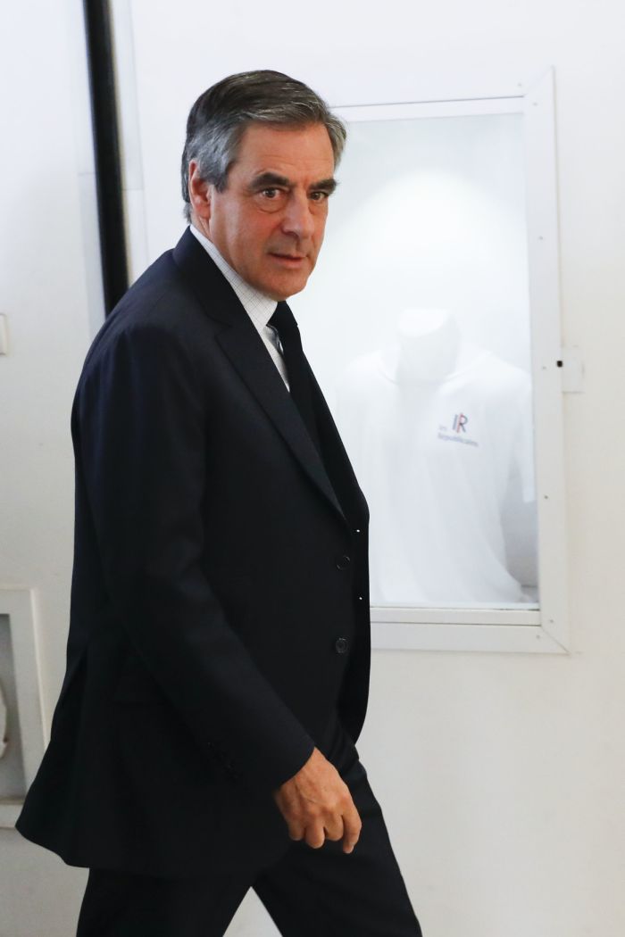 Poražený kandidát François Fillon.
