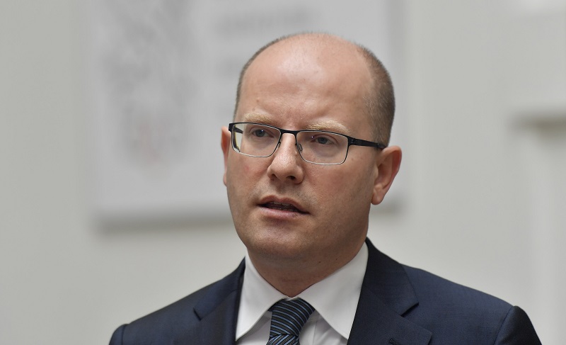 Premiér Bohuslav Sobotka. 