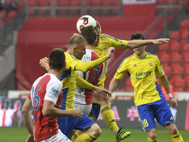 Mol Cupu proti sobě bojují hráči Slavie a Zlína Mol Cupu proti sobě bojují hráči Slavie a Zlína