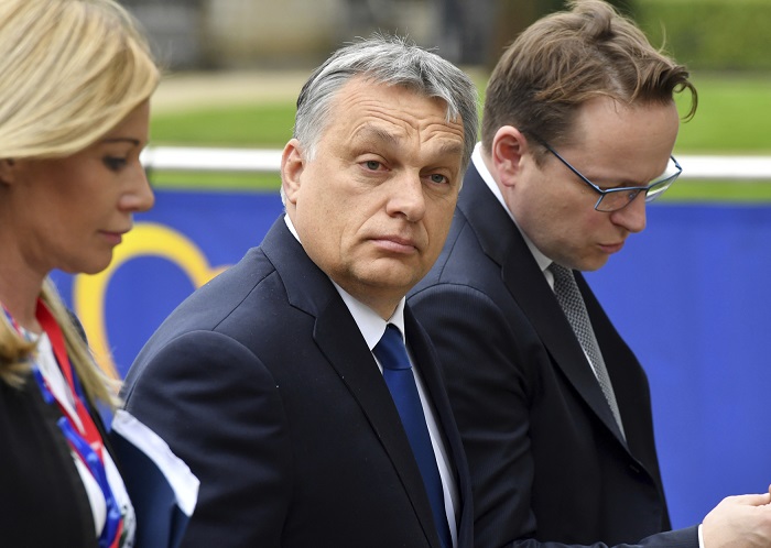 Maďarský premiér Viktor Orbán. Maďarský premiér Viktor Orbán.