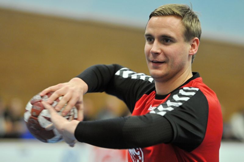 Házenkář Jakub Hrstka. 