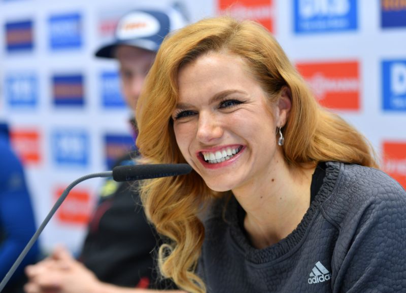 Biatlonistka Gabriela Koukalová. 