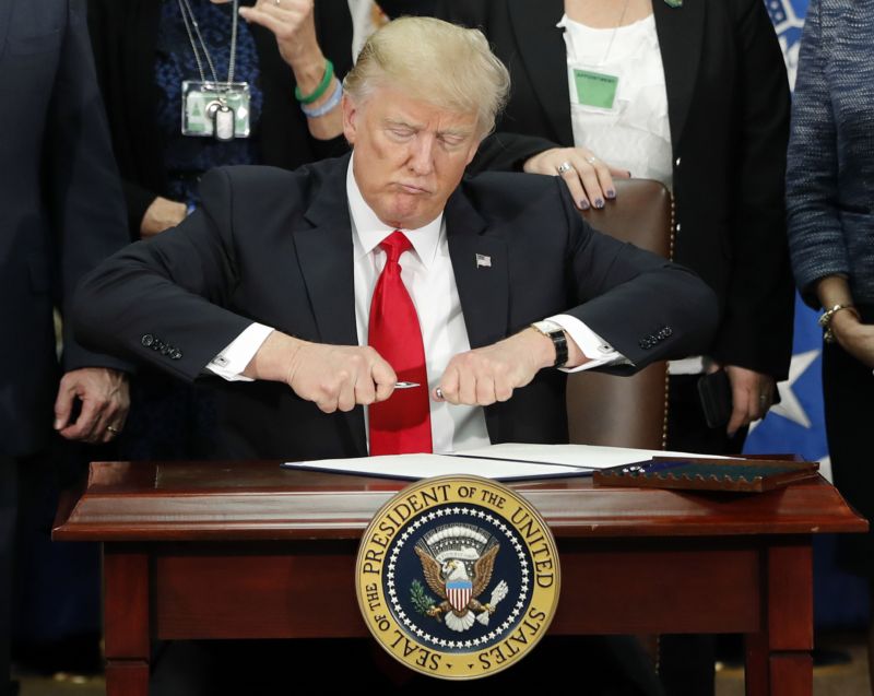Americký prezident Donald Trump.