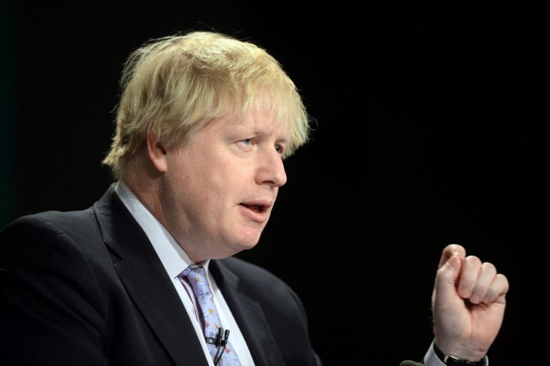 Britský ministr zahraničí Boris Johnson. Britský ministr zahraničí Boris Johnson.