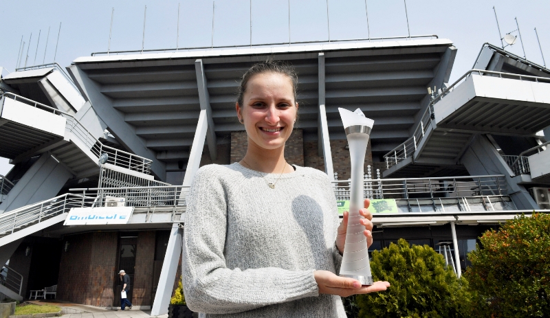 Tenistka Markéta Vondroušová je velkým příslibem do budoucna. 