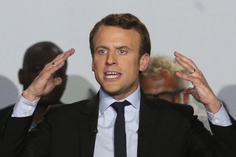 Emmanuel Macron. Emmanuel Macron.