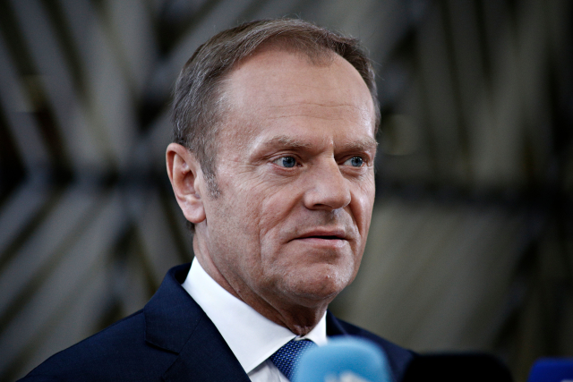 Předseda Evropské rady a bývalý polský premiér Donald Tusk.