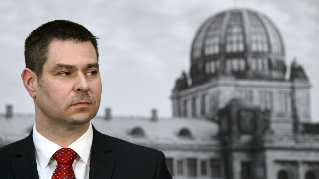 Ministr průmyslu a obchodu Jiří Havlíček. Ministr průmyslu a obchodu Jiří Havlíček.