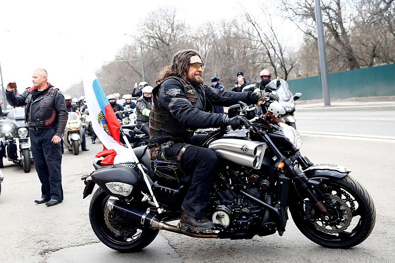 Alexandr Zaldostanov, prezident motorkářského klubu Noční vlci.