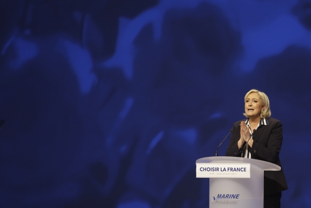 Marine Le Penová. Marine Le Penová.