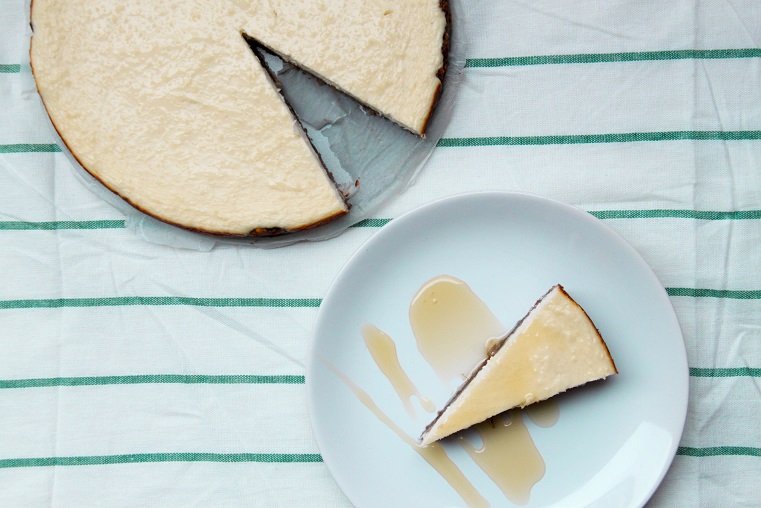 Cizrnový cheesecake. Cizrnový cheesecake.