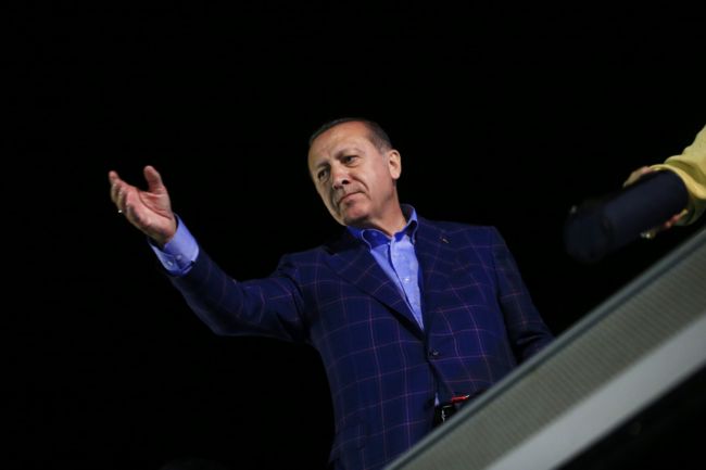 Turecký prezident Recep Tayyip Erdogan.