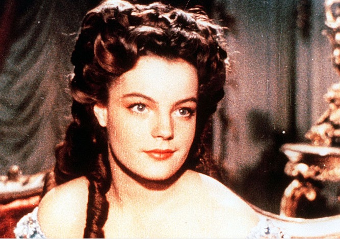 Romy Schneider jako císařovna Sissi.