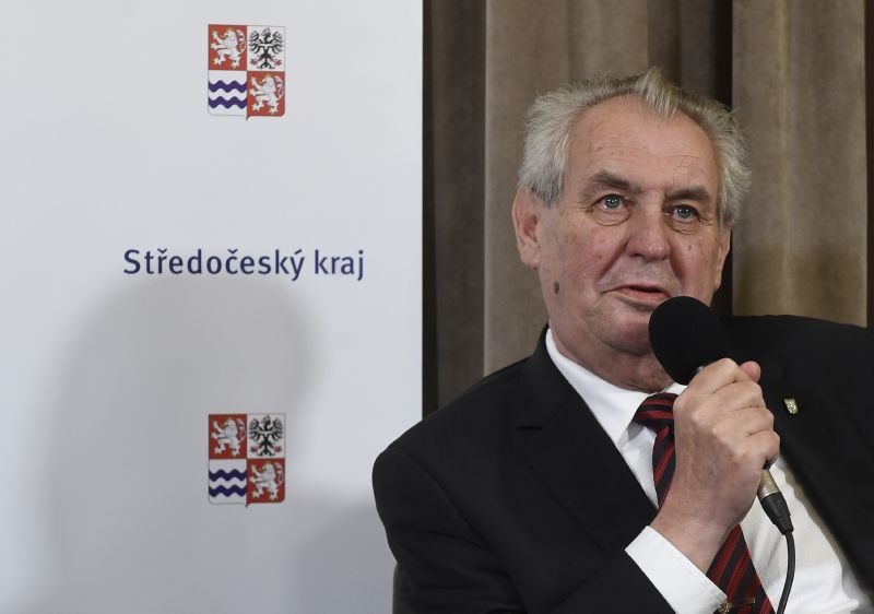 Prezident Miloš Zeman.