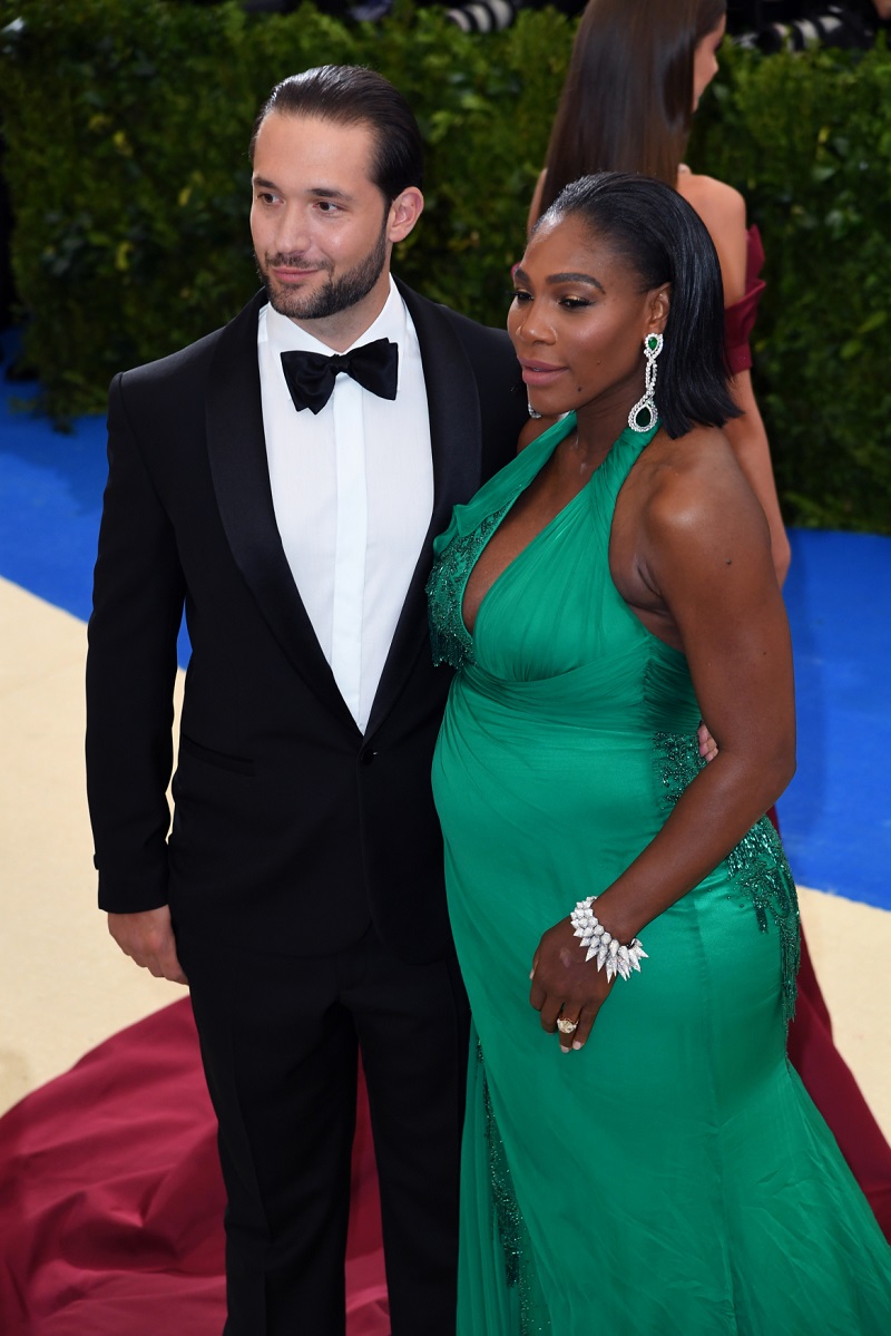 Alexis Ohanian a Serena Williams.