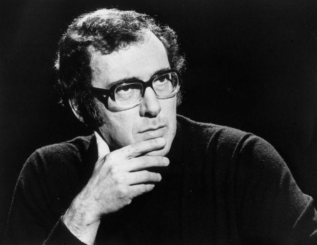 Spisovatel Harold Pinter.