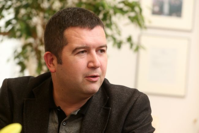 Předseda sněmovny Jan Hamáček (ČSSD).