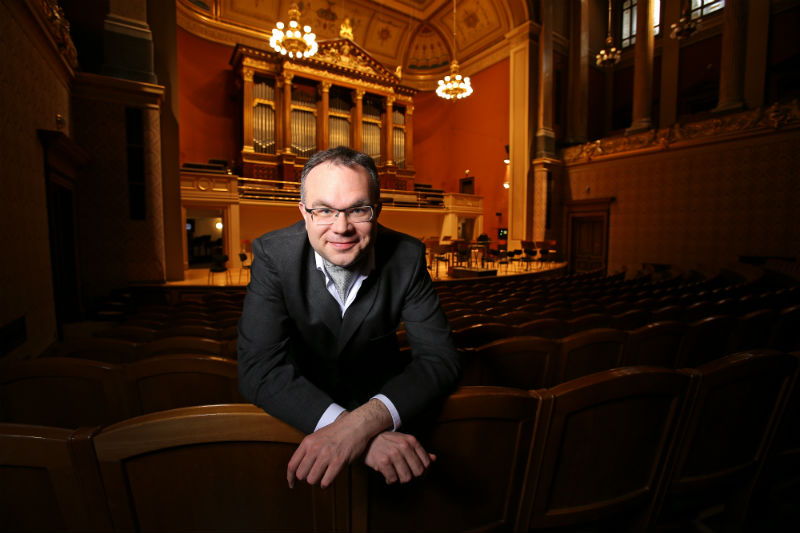 Ředitel České filharmonie David Mareček.