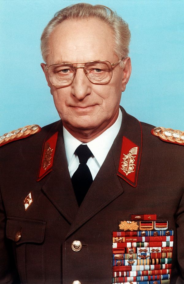 Poslední východoněmecký ministr obrany Heinz Kessler.
