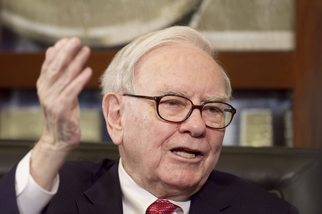 Miliardář Warren Buffett.