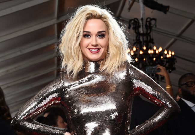 Zpěvačka Katy Perry.