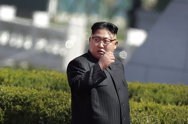 Severokorejský diktátor Kim Čong-un. Severokorejský diktátor Kim Čong-un.