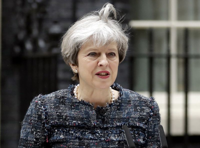 Theresa Mayová. Theresa Mayová.