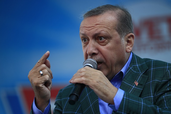 Turecký prezident Recep Tayyip Erdogan.