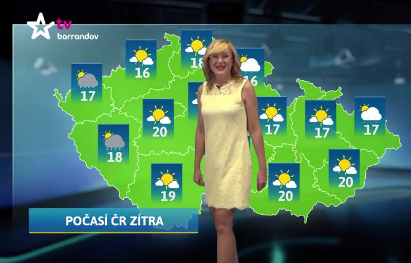 Moderátorka Štěpánka Duchková. Moderátorka Štěpánka Duchková.