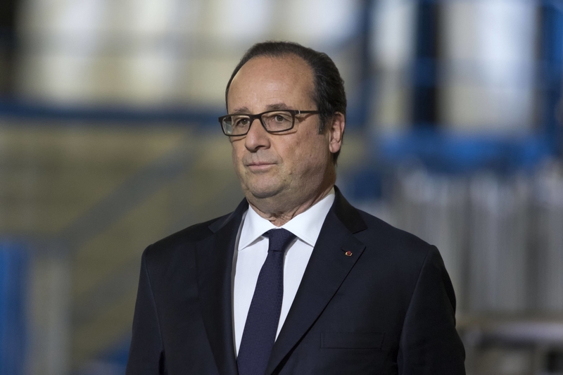 Končící francouzský prezident François Hollande.