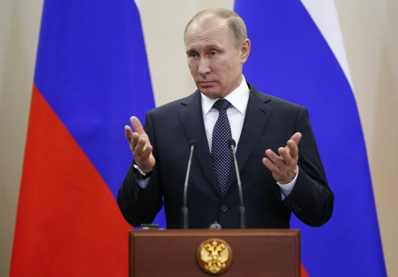 Ruský prezident Vladimir Putin.