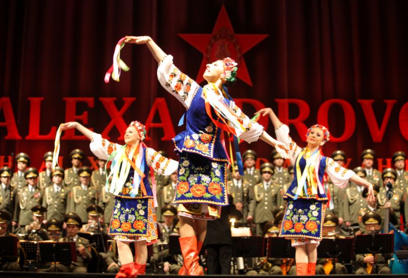 Alexandrovci během pražského koncertu v roce 2012.