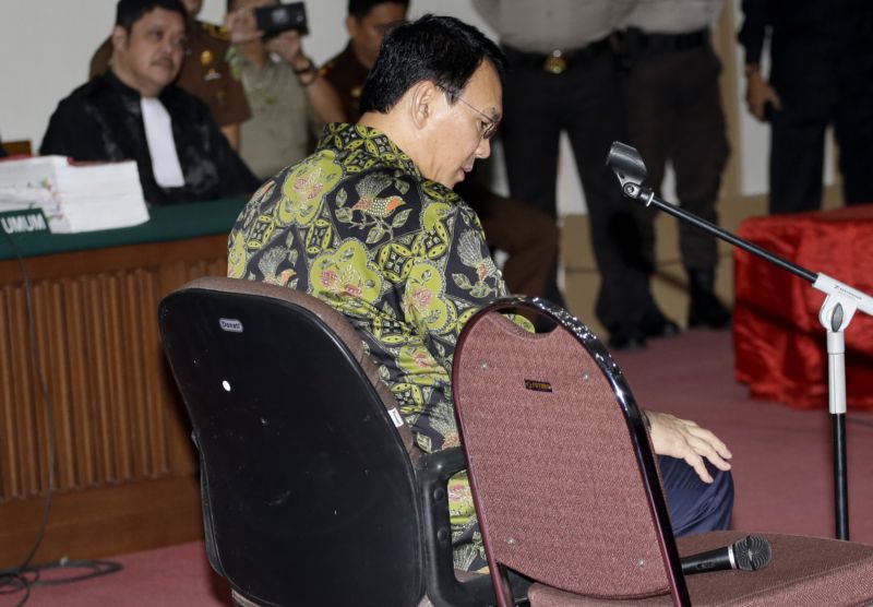Guvernér Jakarty Basuki Tjahaja Purnama.