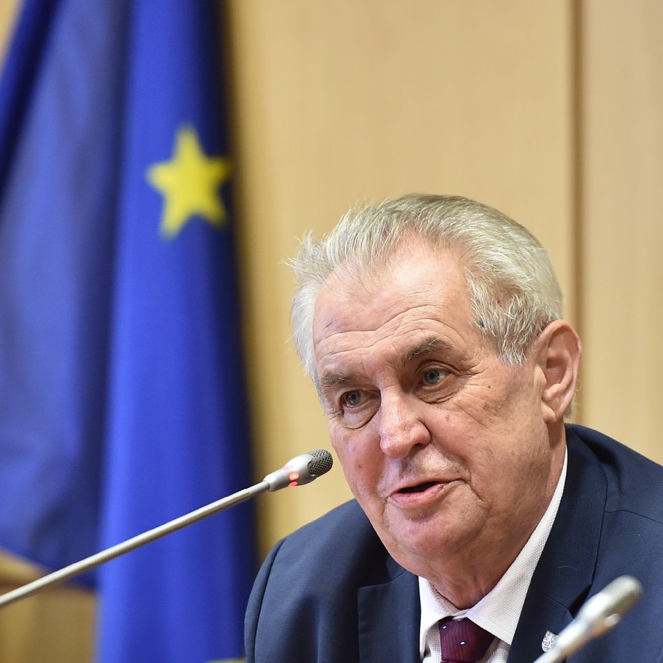 Prezident Miloš Zeman. Prezident Miloš Zeman.