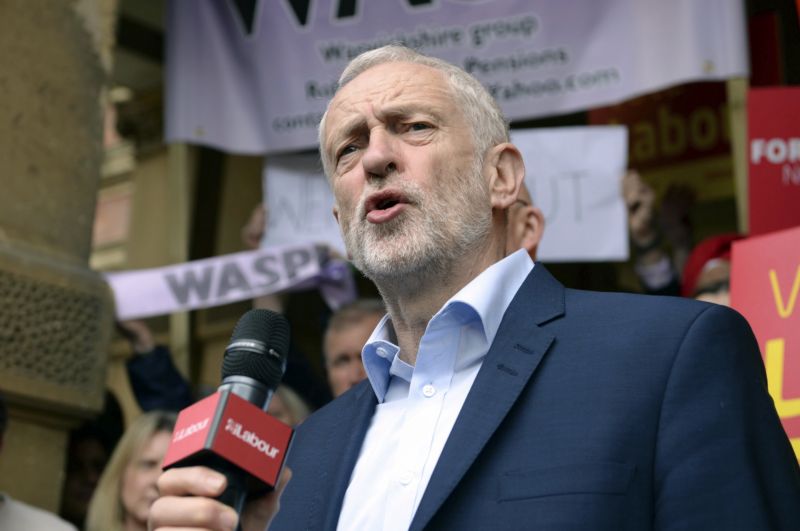 Předseda britských labouristů Jeremy Corbyn. Předseda britských labouristů Jeremy Corbyn.