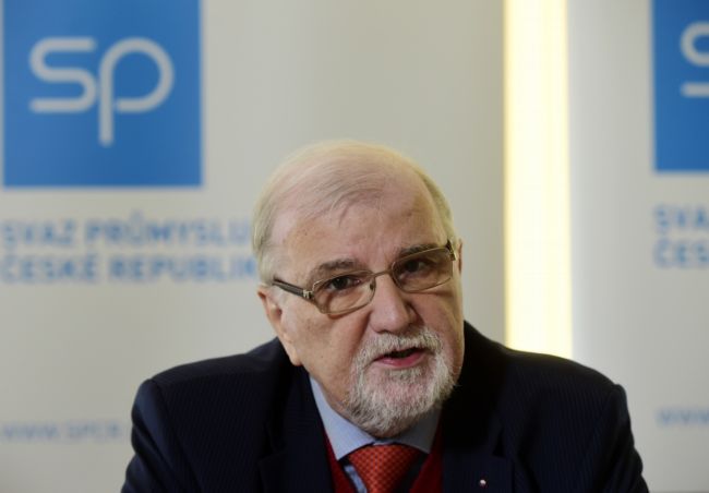Prezident Svazu průmyslu a dopravy ČR Jaroslav Hanák.