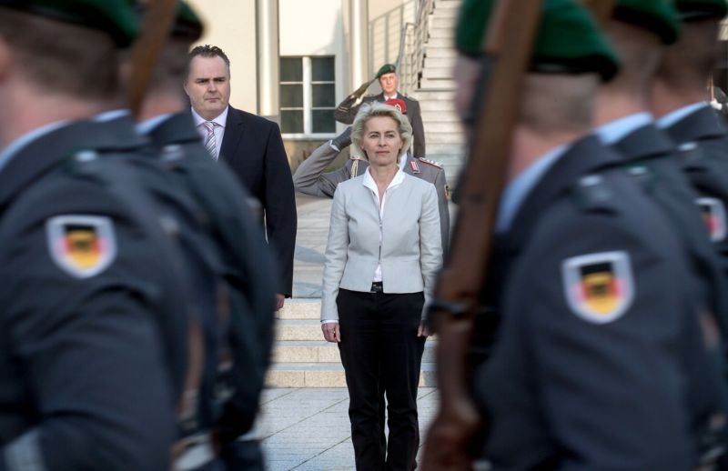 Německá ministryně obrany Ursula von der Leyenová.