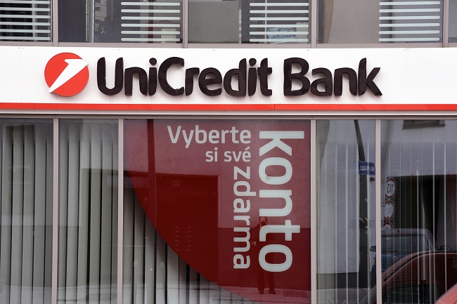 Pobočka UniCredit Bank.