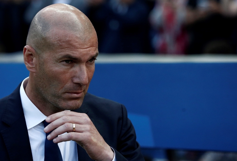 Trenér Realu Madrid Zinedine Zidane. Trenér Realu Madrid Zinedine Zidane.