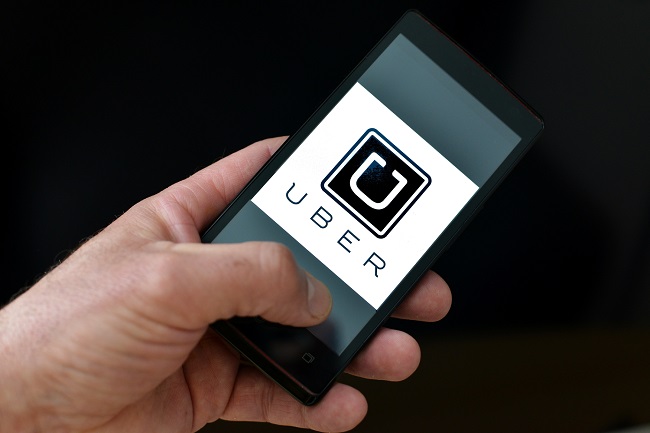 Elektronická platforma Uber. Elektronická platforma Uber.