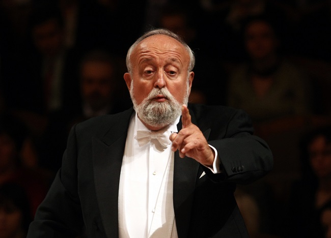 Dirigent Krzysztof Penderecki.