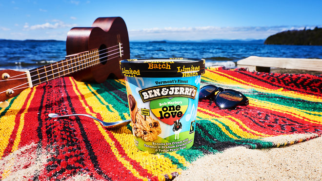 Nová zmrzlina inspirovaná Bobem Marleym. Nová zmrzlina inspirovaná Bobem Marleym.