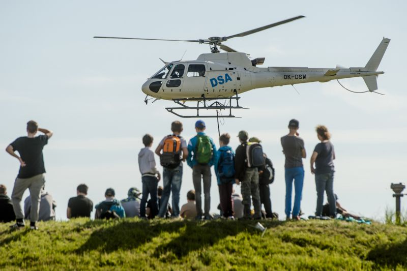 Program Helicopter Show pro veřejnost začne v sobotu 13. května.