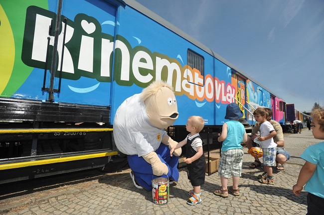 Kinematovlak zlínského festivalu pro děti a mládež.